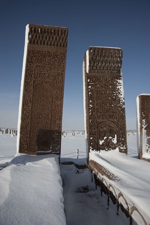 Dünyanın en büyük Türk- İslam mezarlığı:Ahlat Selçuklu Mezarlığı