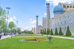 14'üncü yüzyılda Timur imparatorluğunun başkenti olan Semerkant'ta zaman adeta durmuş gibi.