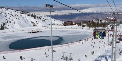 Doğu Anadolu'da kayağın yeni adresi: Ergan Dağı