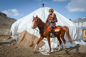 2000 yıllık kültür "han otağı"nda yaşatılıyor