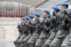 Azerbaycan Zafer Geçidi Töreni'nden kareler