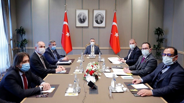 Ο Αντιπρόεδρος Oktay συναντήθηκε με τα μέλη της Πλατφόρμας Οικονομικών Οργανισμών TRNC – Από την Ευρασία – Νέα