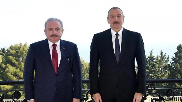 azerbaycan-cumhurbaskani-aliyev-tbmm-baskani-sentopu-kabul-etti
