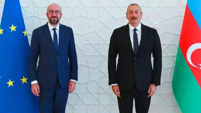 ab-konseyi-baskani-michel-azerbaycan-cumhurbaskani-aliyev-ile-gorustu