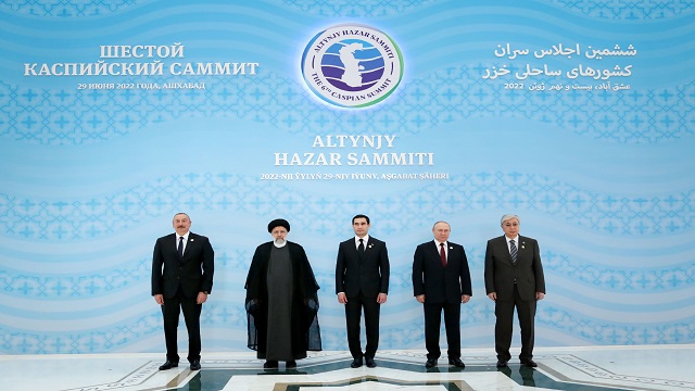 turkmenistan-da-6-hazar-ulkeleri-devlet-baskanlari-zirvesi-duzenlendi