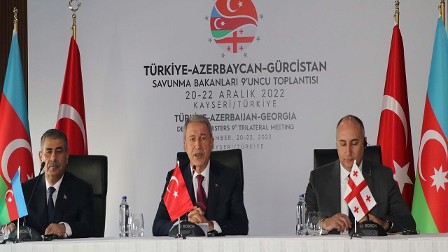 turkiye-gurcistan-azerbaycan-savunma-bakanlari-toplantisi-kayseride-yapildi