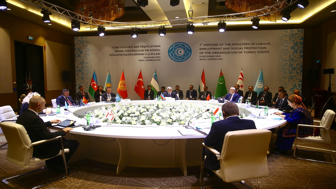 tdt-calisma-istihdam-ve-sosyal-koruma-bakanlari-1-toplantisi-bakude-yapildi