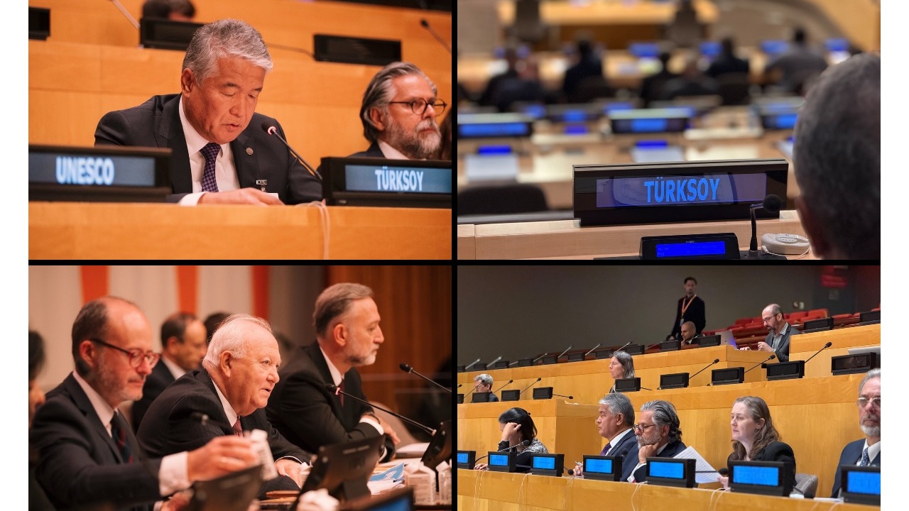 turksoy-genel-sekreteri-bm-unaoc-toplantisinda-konustu